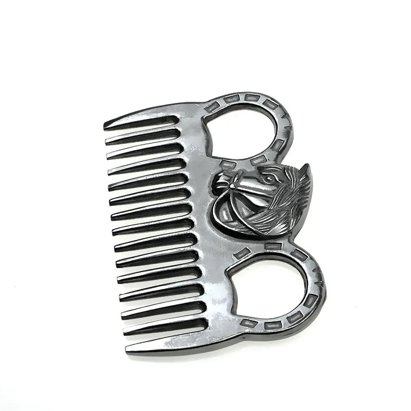 Aluminum Mane & Tail Detangler Comb for Horses