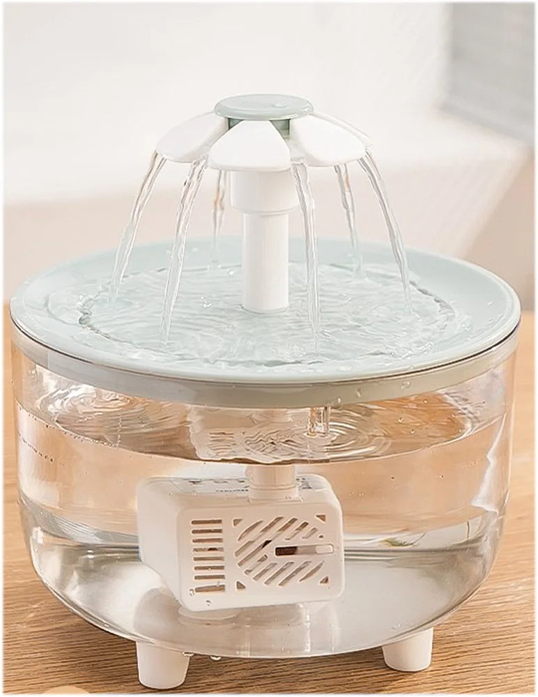 Large Capacity Automatic Pet Water Fountain — Food Grade, USB Powered, Silent Operation