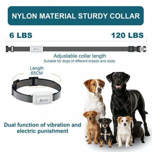 Electric Remote Dog Training Collar — Rechargeable with Multiple Modes