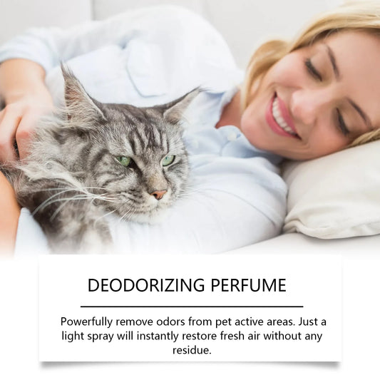 Dog and Cat  Deodorizing Spray Eliminate Bad ODORS ,Non-irritating Refreshing Air
