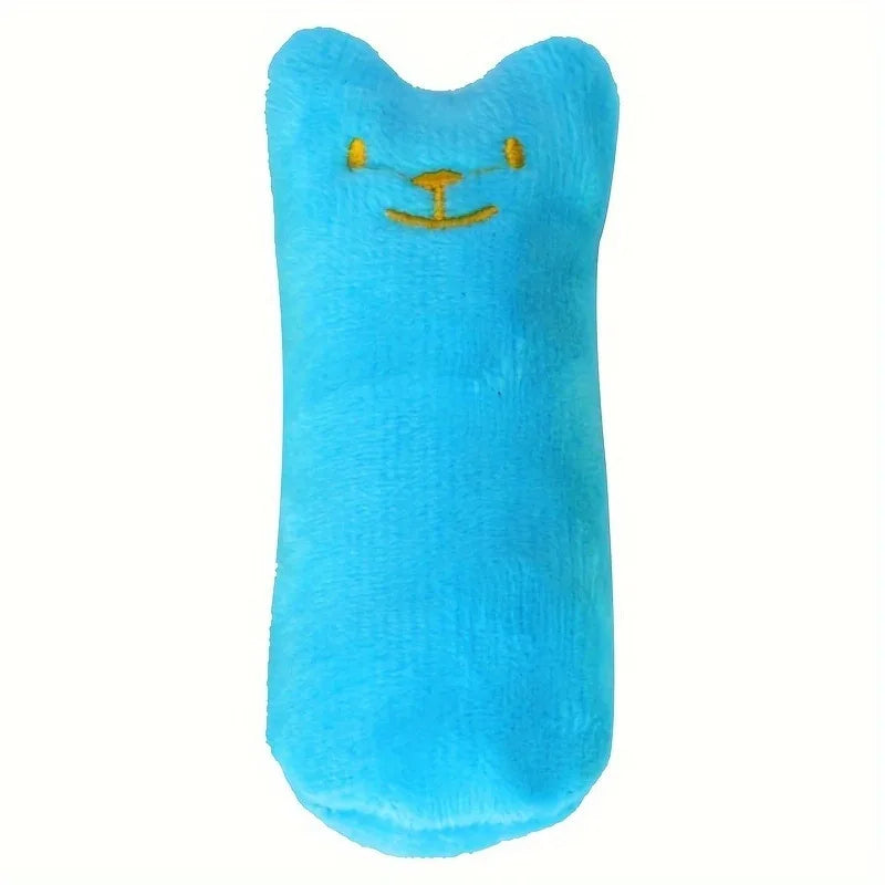 Safe Velvet Chew Toy for Cats — Pink or Blue