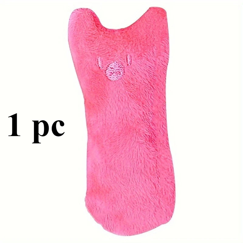 Safe Velvet Chew Toy for Cats — Pink or Blue