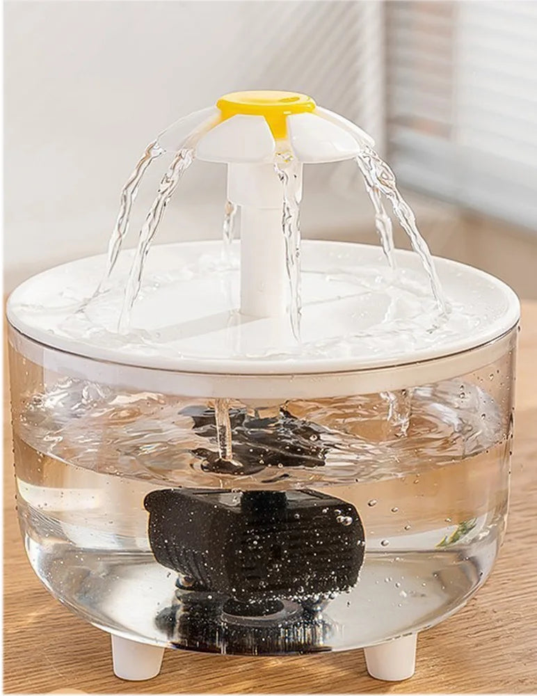 Large Capacity Automatic Pet Water Fountain — Food Grade, USB Powered, Silent Operation
