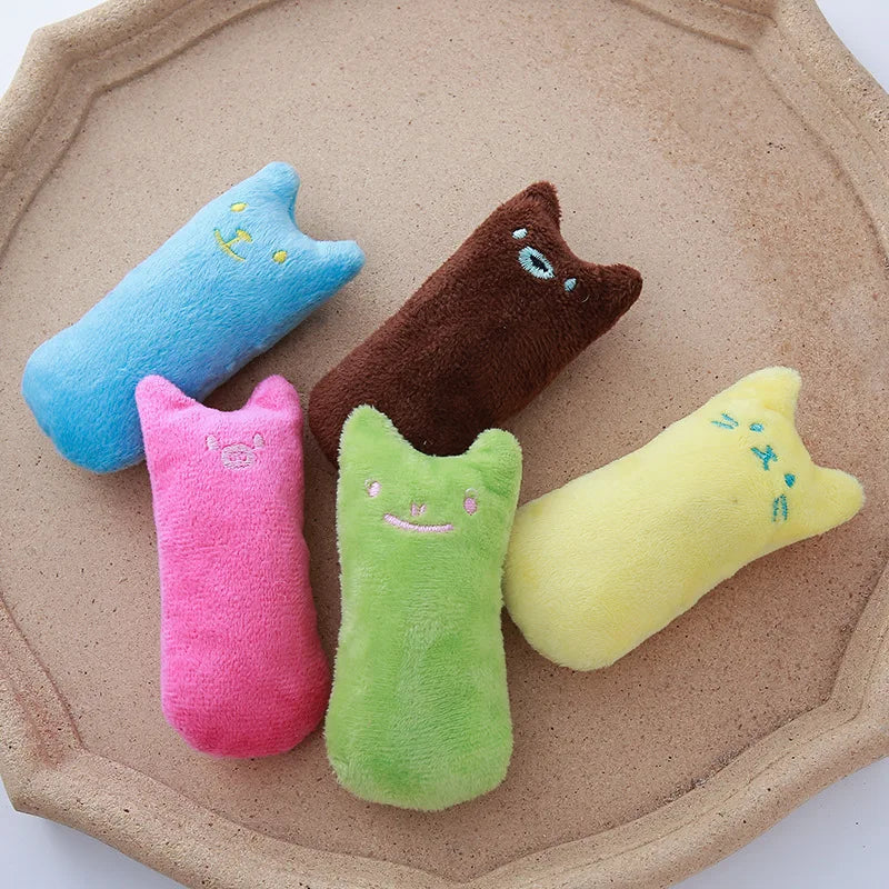 Safe Velvet Chew Toy for Cats — Pink or Blue