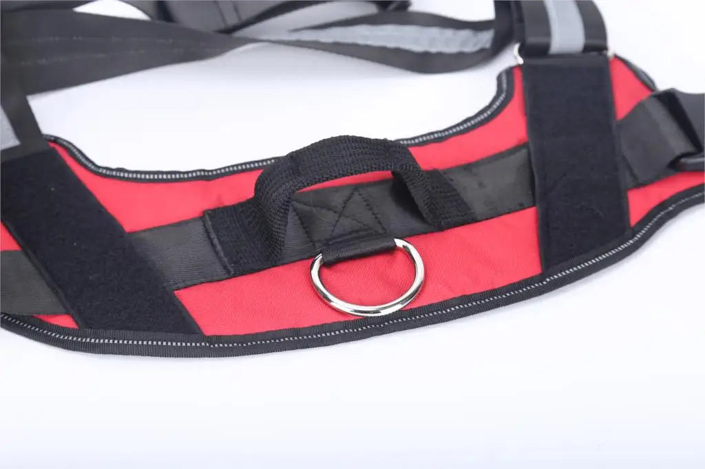 No-Pull Reflective Dog Harness Vest — Breathable, Adjustable with Custom ID Patch