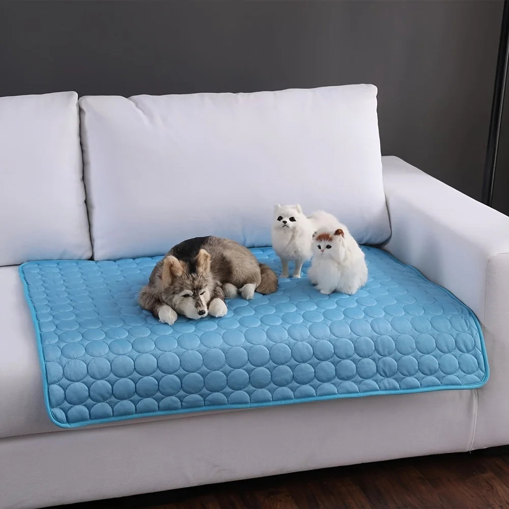 Extra Large Self-Cooling Dog & Cat Mat — Ice Pad for Big Dogs