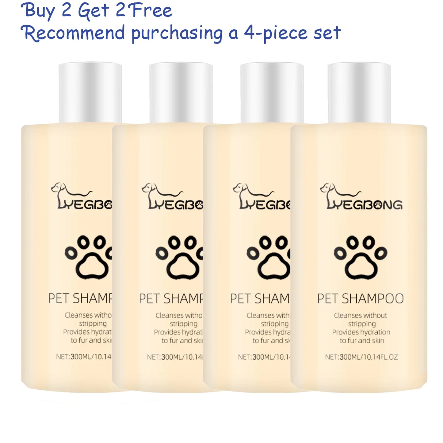 Dog Flea & Mite Killer Shampoo — Deep Cleansing Wash