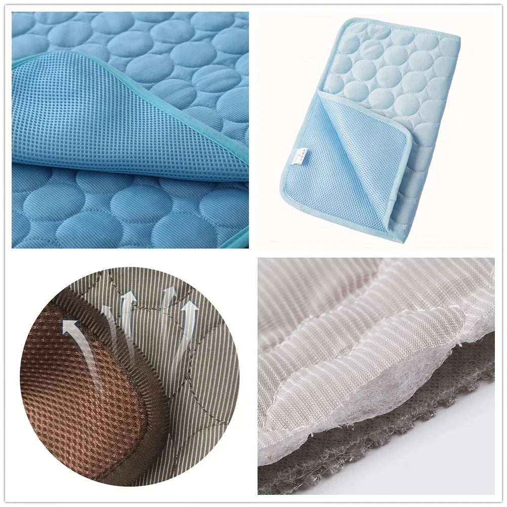 Extra Large Dog & Cat Cooling Mat — Self-Cooling Ice Pad for Big Dogs