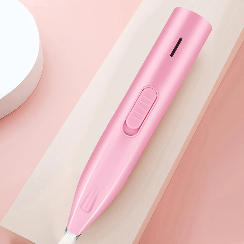 Pet Hair Trimmer with LED Light — Rechargeable Grooming Clipper for Dogs & Cats
