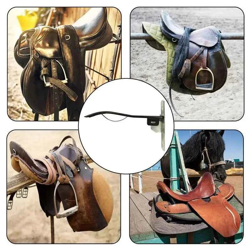 Portable Saddle Rack Folding Stand For Horse Saddle Pad Horse Blanket Rack For Horse Tack Room Organization And Storage