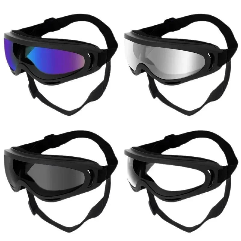 Adjustable Pet Goggles — Anti-UV Windproof Sunglasses for Dogs & Cats, All Breeds