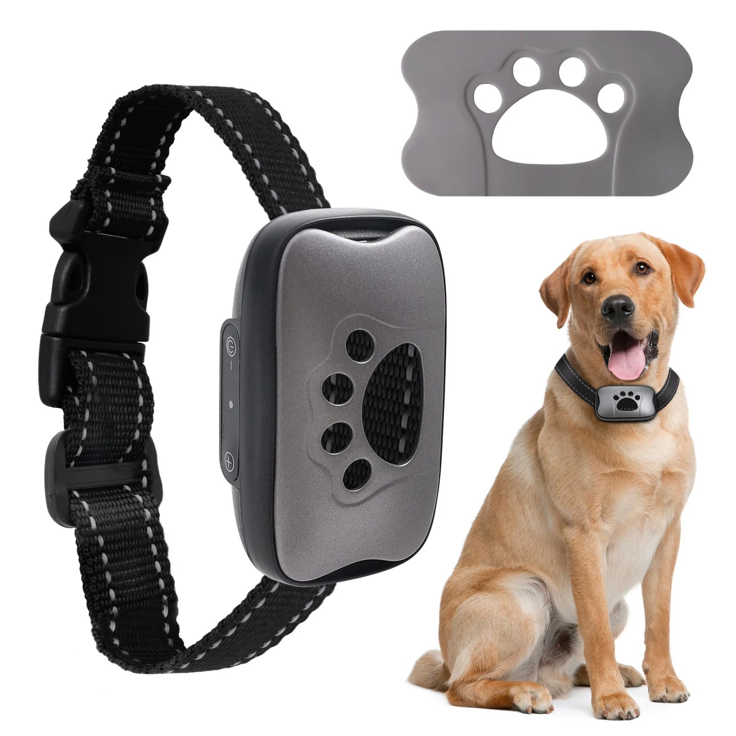 Anti-Barking Device — USB Rechargeable Vibration Training Collar for Dogs