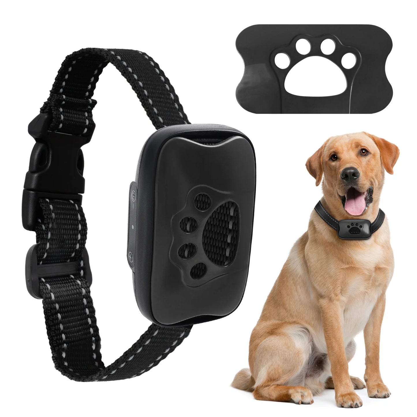 Anti-Barking Device — USB Rechargeable Vibration Training Collar for Dogs