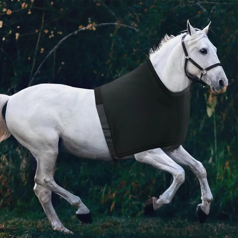 Horse Neck Cover & Shoulder Guard — Breathable Protective Vest for Wound Healing