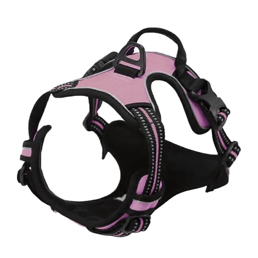 No-Pull Dog Walking Harness — Adjustable Nylon in 8 Colors