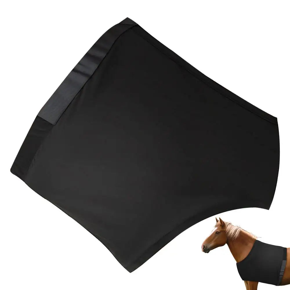 Horse Neck Cover & Shoulder Guard — Breathable Protective Vest for Wound Healing