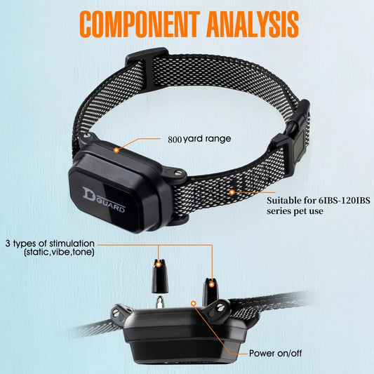 800m Digital Remote Dog Training Collar — Rechargeable with Multiple Modes