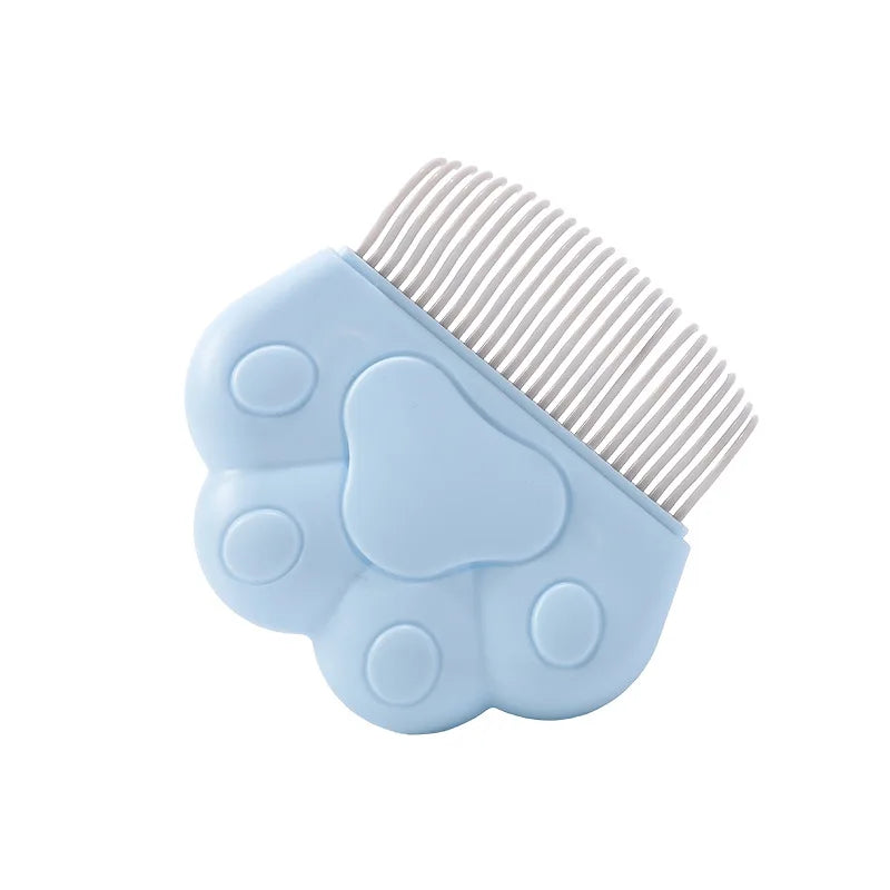 Double-Sided Shedding & Dematting Comb for Cats & Dogs — Stainless Steel Knot Cutter
