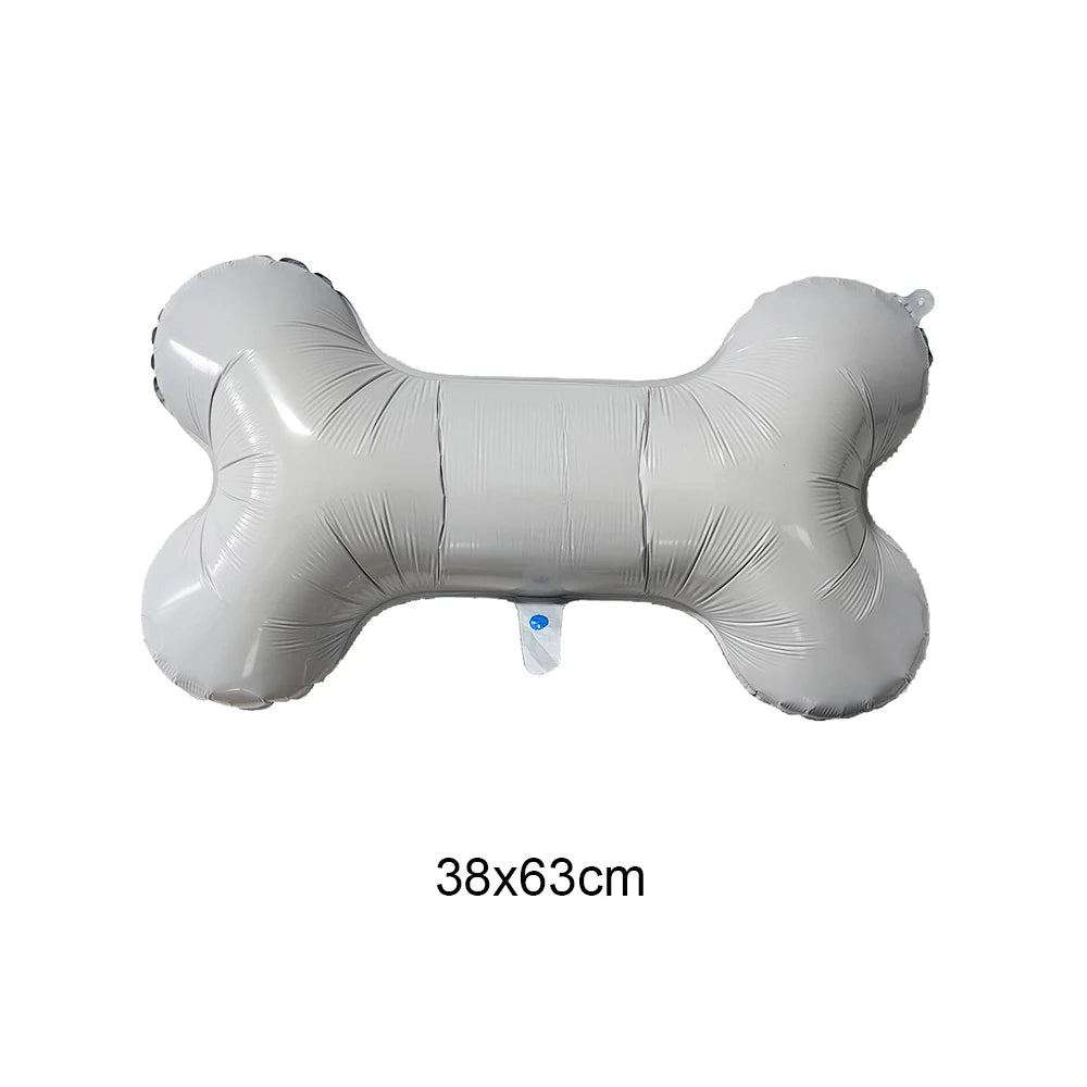Dog Birthday Party Balloons — 12" Latex Puppy Print, Pack of 12