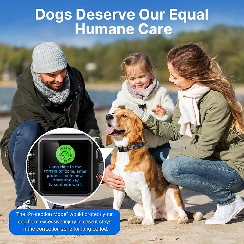 2025 Upgraded GPS Wireless Dog Collar — Electronic Fence & Bark Stopper