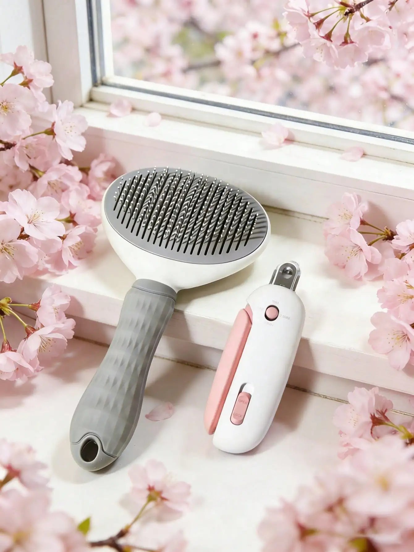 Professional Cat & Dog Nail Clippers — Stainless Steel Safety Trimmer