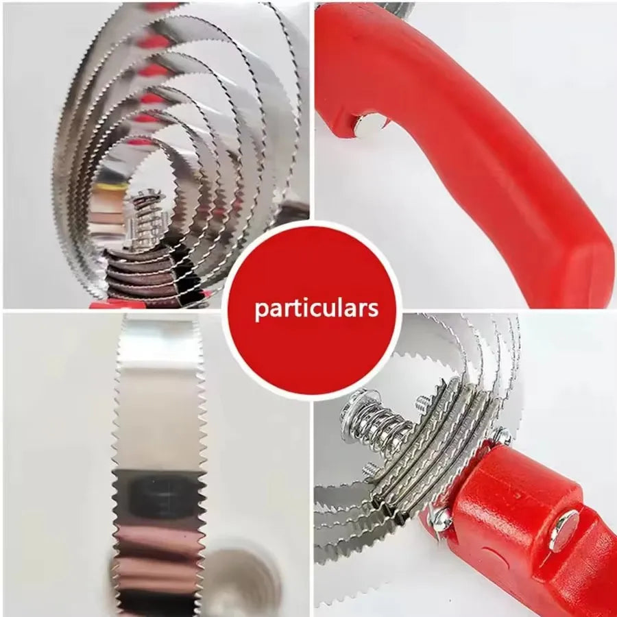 Horse Curry Comb — Serrated Grooming Tool for Hair Removal, Sweat Scraping & Cattle Scratching