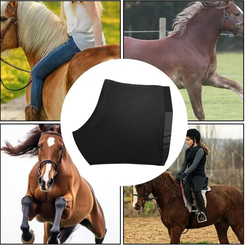 Horse Neck Cover & Shoulder Guard — Breathable Protective Vest for Wound Healing