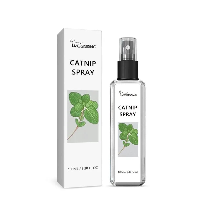 Catnip Spray Relieves Cats' Anxious Moods. Vitality for Healthy Care