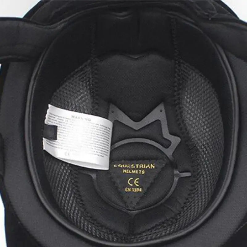 Equestrian Horse Riding Helmet — Breathable ABS Safety Half Cover Headgear for Riders