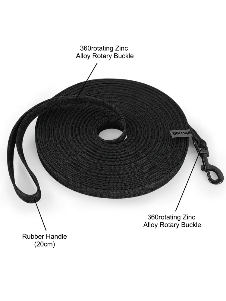 Long Dog Leash — 1.5m, 2m, 3m, 5m, 10m & 15m Options for Small, Medium & Large Dogs
