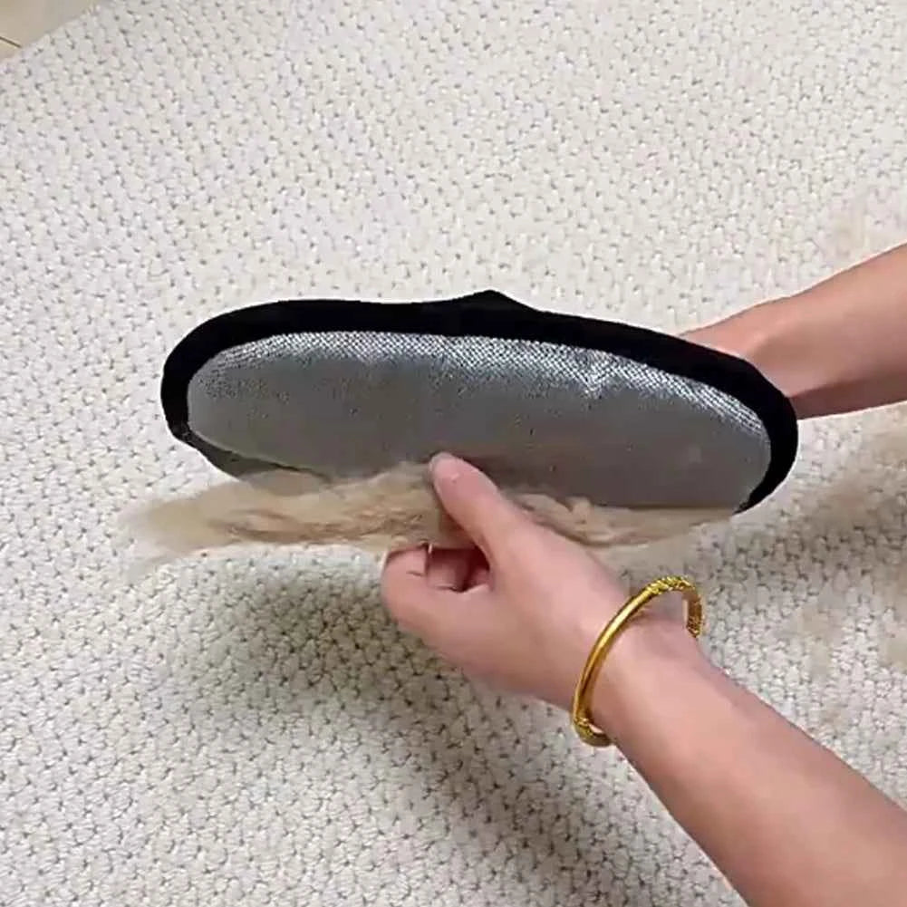 Pet Hair Remover Portable Washable Clothes Hair Dehairing Gloves Pet Cleaning Products Pet Accessories for Long/Short/Curly Hair