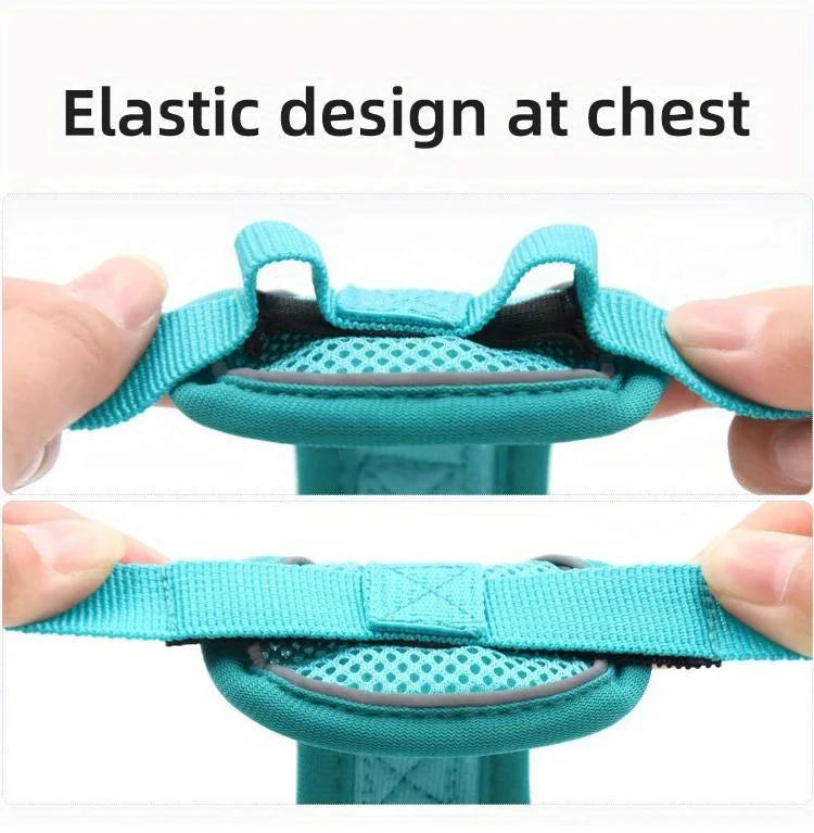 No-Pull Dog & Cat Harness & Leash Set — Adjustable, Reflective Vest