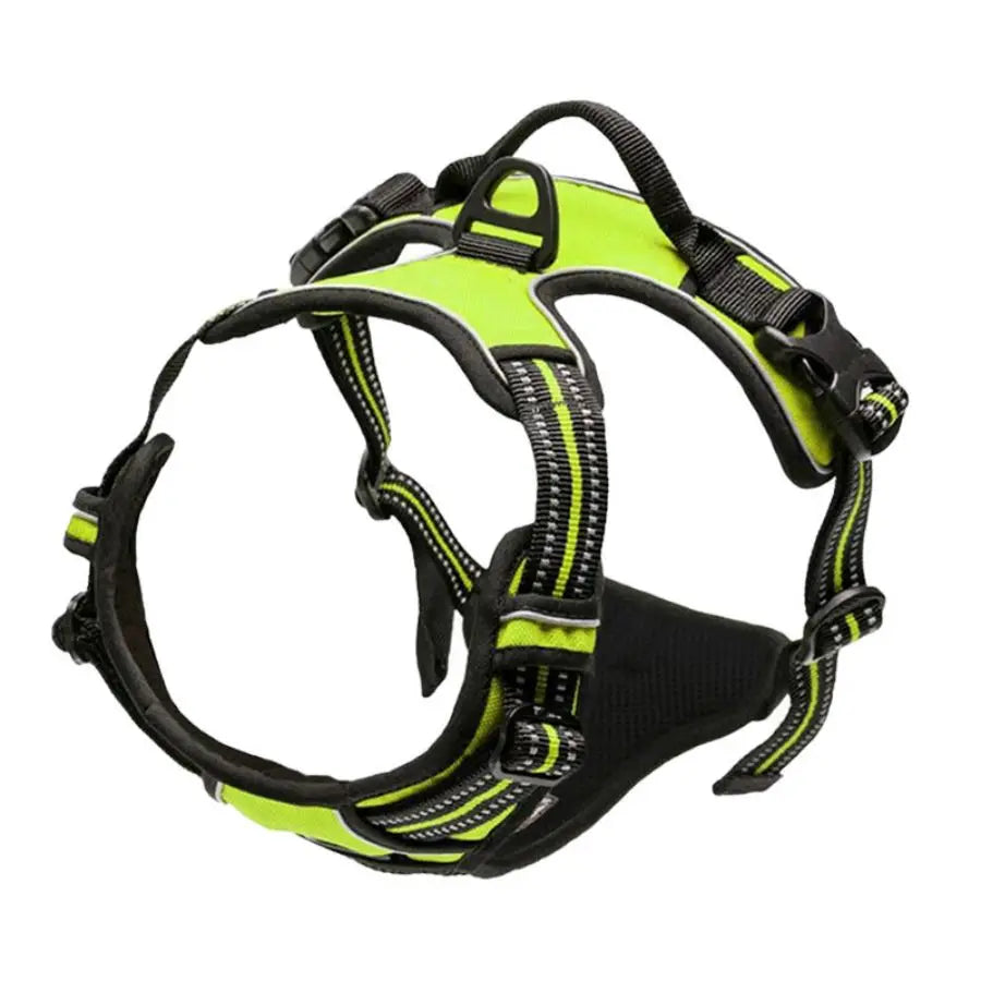 No-Pull Dog Walking Harness — Adjustable Nylon in 8 Colors