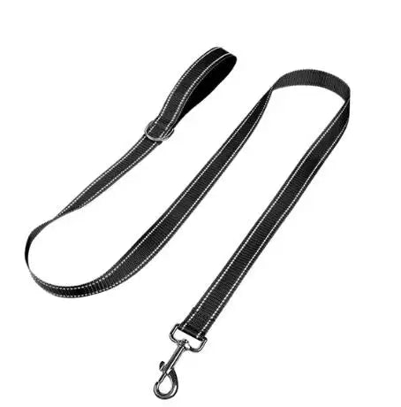 Reflective Night Safety Lead Strap for Dogs & Cats — Multiple Lengths & Colors