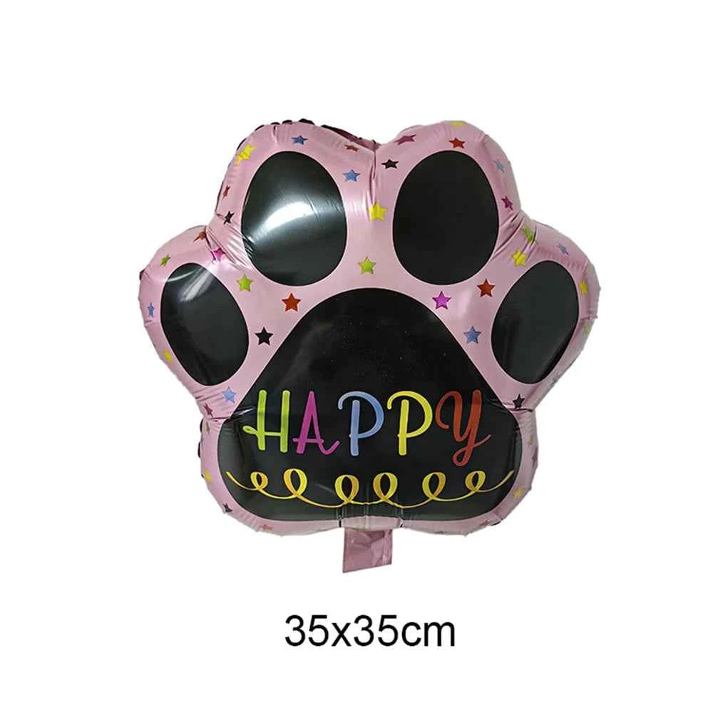 Dog Birthday Party Decorations 12inch Latex Print Animal Balloons Cute Pet Puppy Theme Baby Shower Birthday Party Decor Supplies