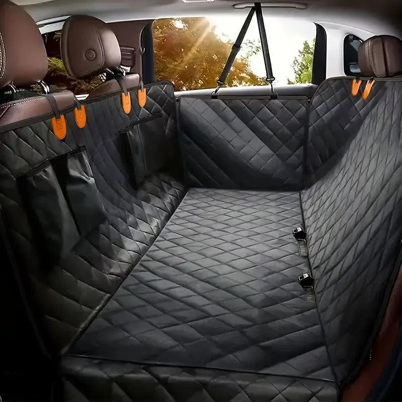 Waterproof Pet Car Seat Cover — Nonslip Hammock Protector for Dogs, Cats & Small Animals
