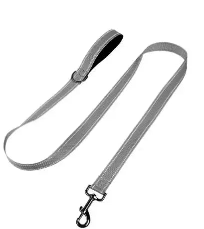 Reflective Dog & Cat Harness Lead Strap — Night Walking & Training, 1.2m / 1.5m / 1.8m