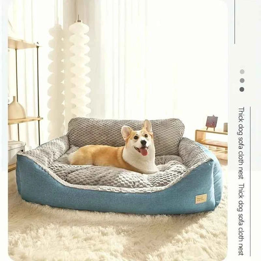 XXL 47x37inchExtra-Large Dog Sofa Bed Dog Mattress Soft and comfortable material a practical pet supply Suitable for all seasons