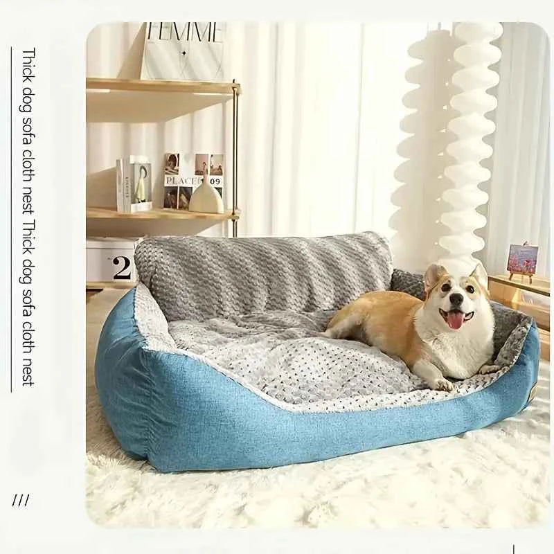XXL 47x37inchExtra-Large Dog Sofa Bed Dog Mattress Soft and comfortable material a practical pet supply Suitable for all seasons