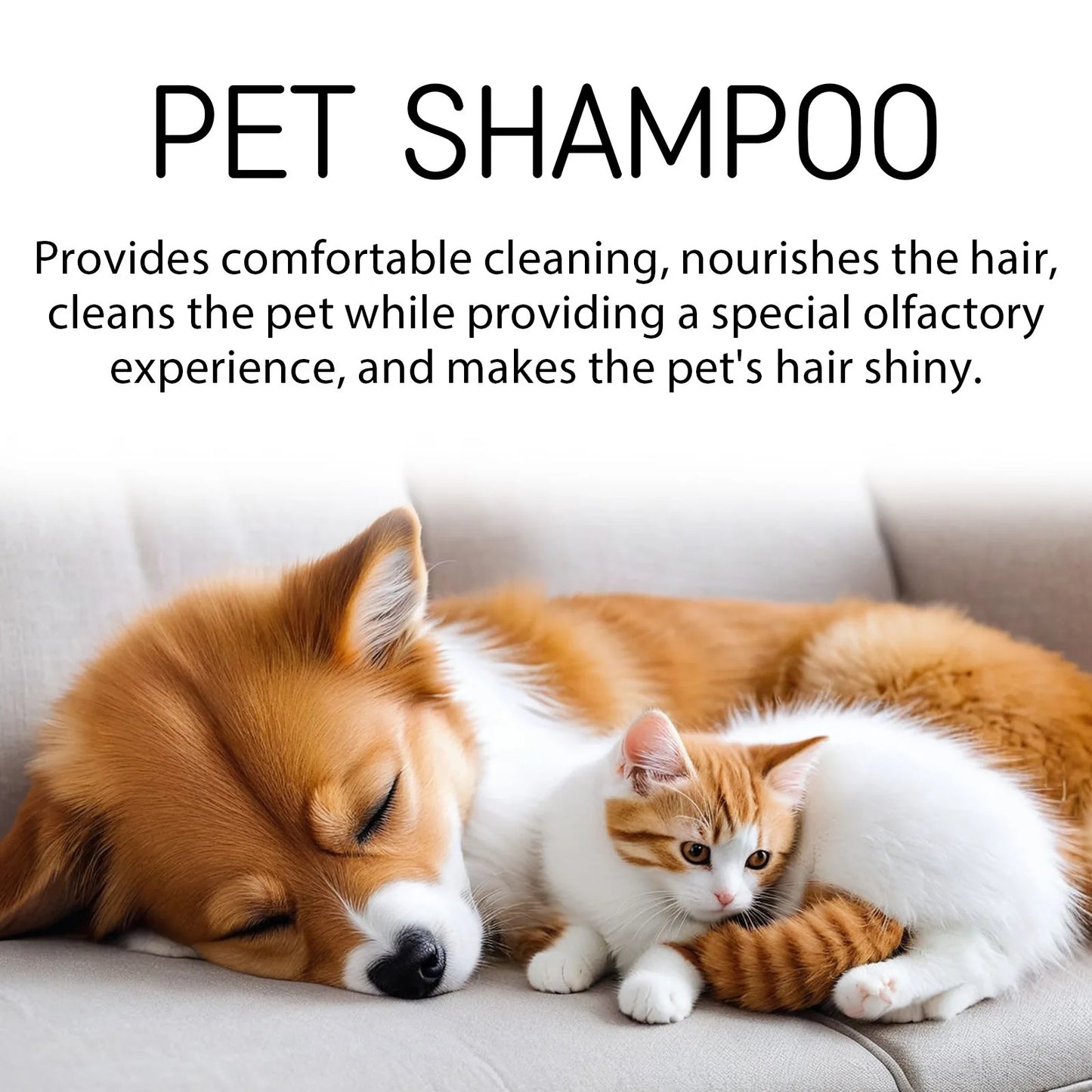 Dog Flea & Mite Killer Shampoo — Deep Cleansing Wash
