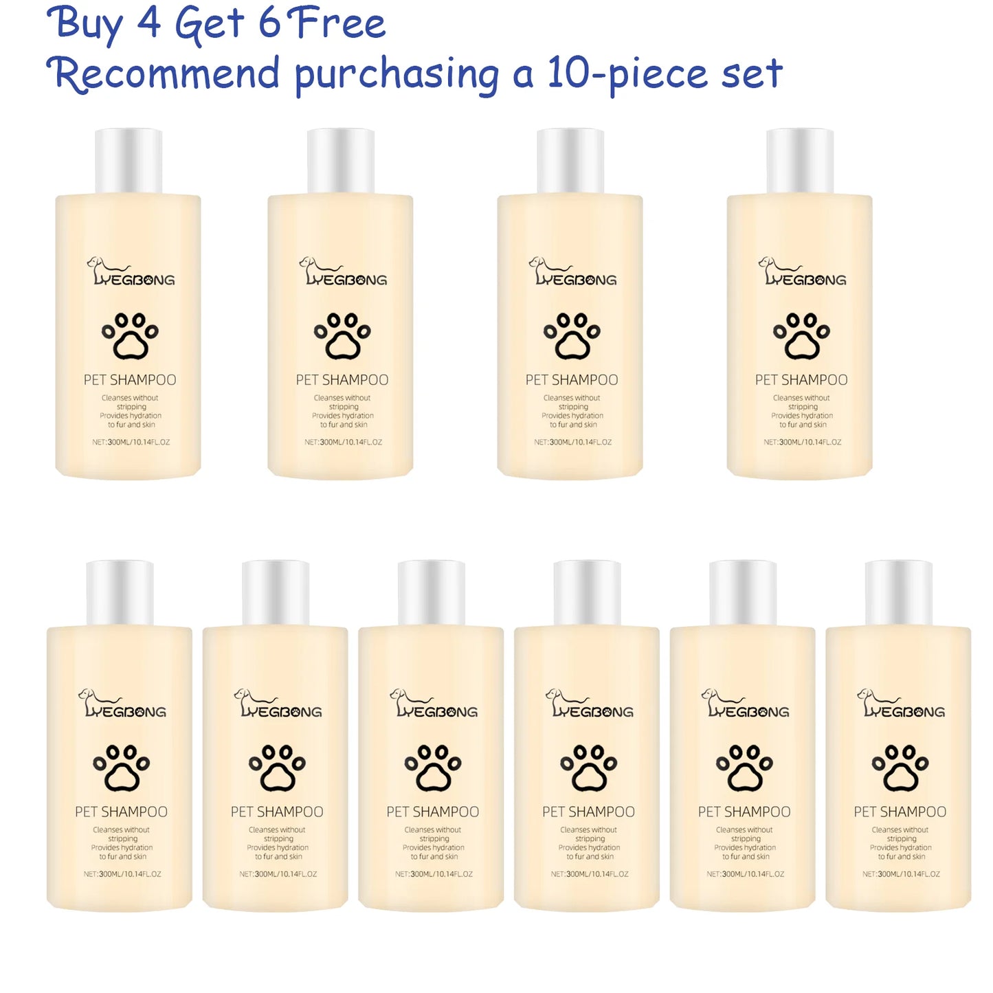 Dog Flea & Mite Killer Shampoo — Deep Cleansing Wash