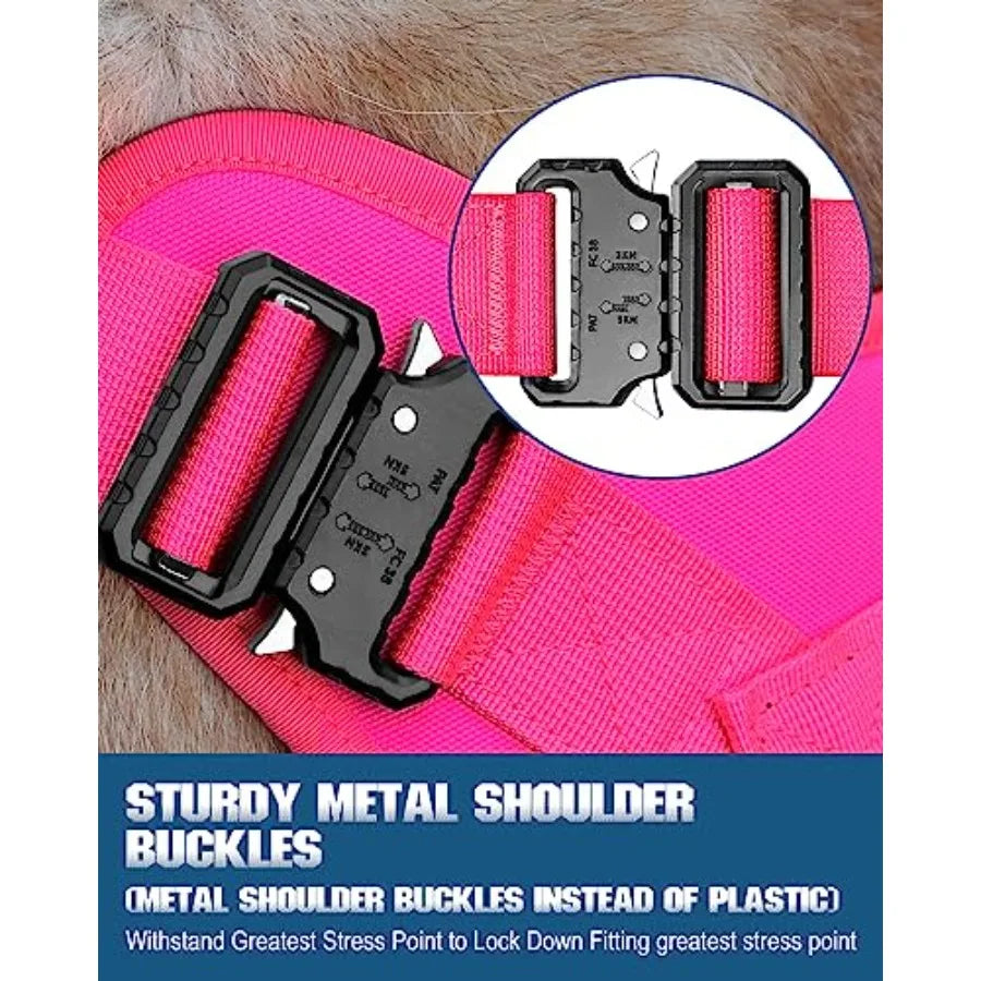 Tactical Dog Harness — Heavy Duty Service Vest with Handle