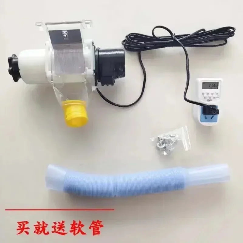 Automatic Poultry Feeder with Timer — WiFi Control or Solar Powered | Chickens, Ducks & Pigeons