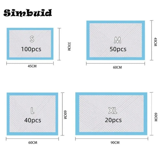 Super Absorbent Disposable Diapers for Dogs & Cats — Leak-Proof Multi-Pack