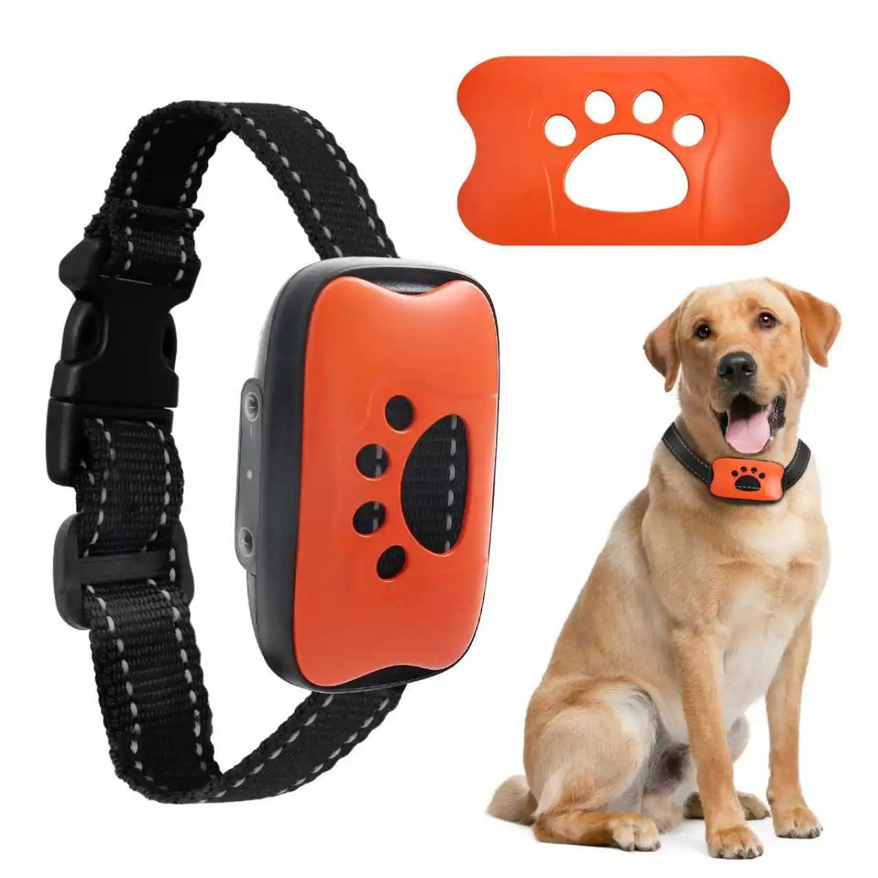 Anti-Barking Device — USB Rechargeable Vibration Training Collar for Dogs