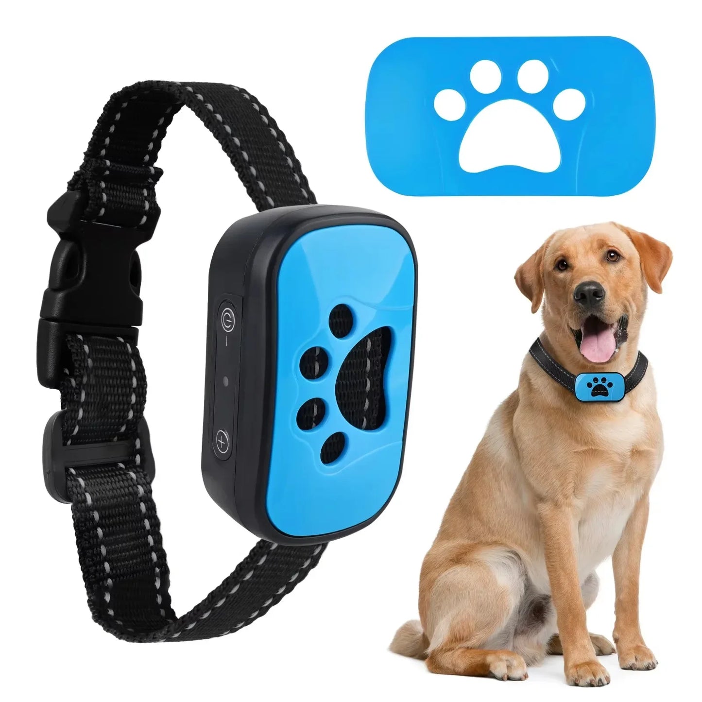 Anti-Barking Device — USB Rechargeable Vibration Training Collar for Dogs