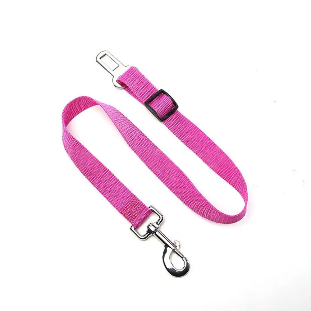Breathable Mesh Dog Harness & Car Seat Belt — Adjustable, Sizes S, M, L