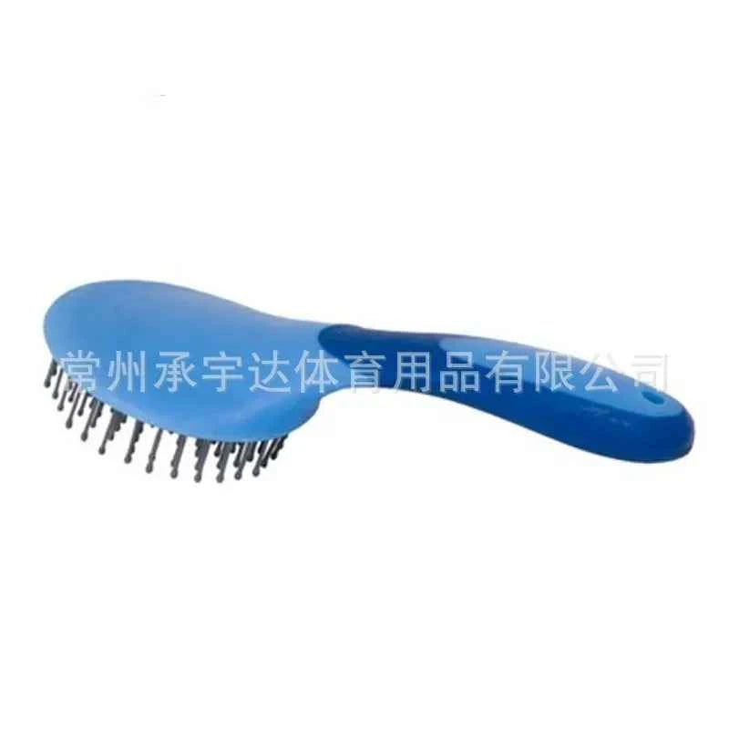 Mane & Tail Detangling Brush — Soft Rubber Grip with Needle Bristles