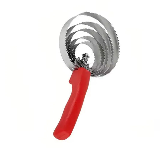 Horse Curry Comb — Serrated Grooming Tool for Hair Removal, Sweat Scraping & Cattle Scratching