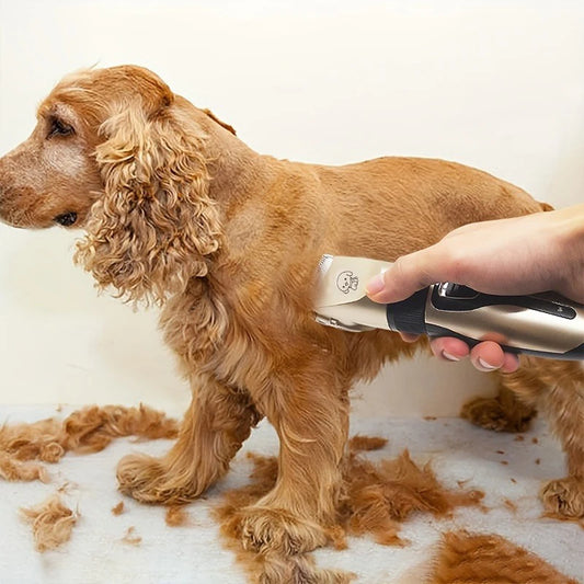 Pet Hair Trimmer Kit — Electric Precision Clippers for Dogs & Cats